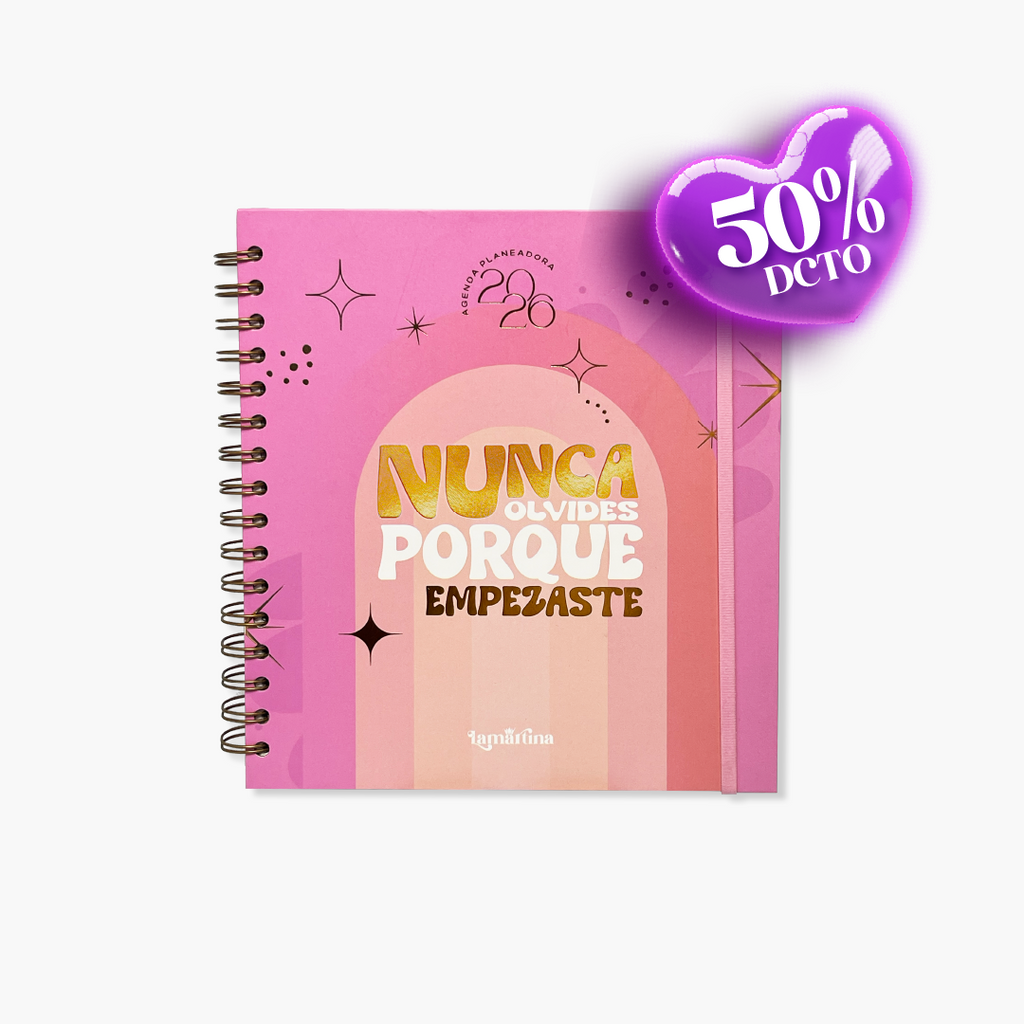 AGENDA PLANEADORA 2026 ROSA