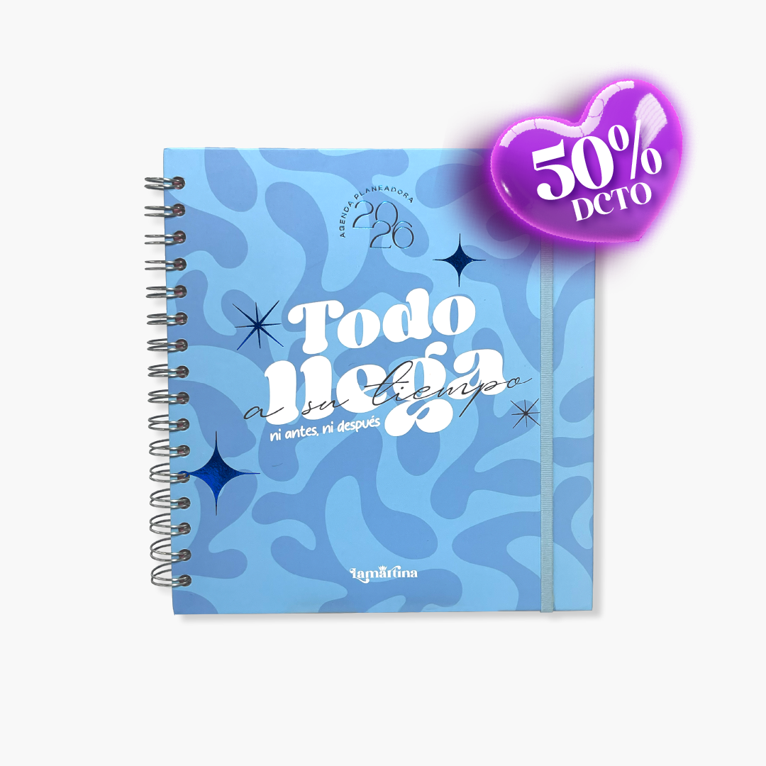 AGENDA PLANEADORA 2026 AZUL