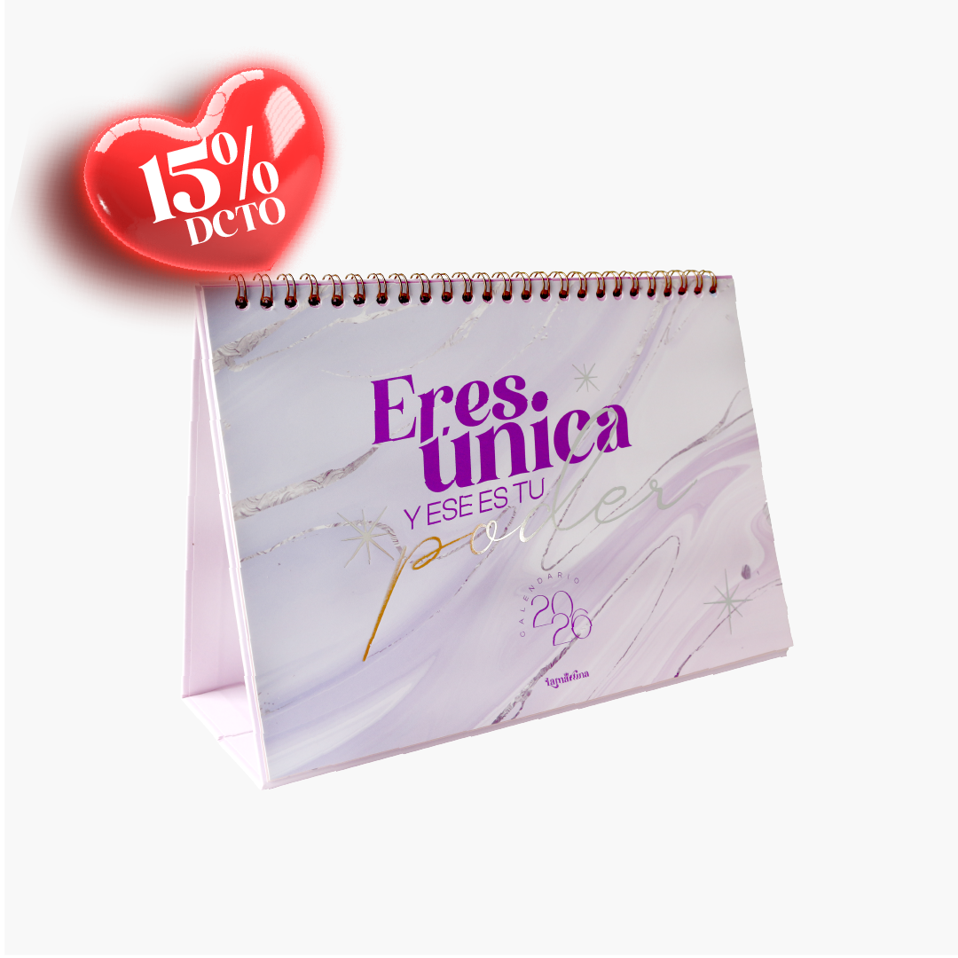 CALENDARIO ESCRITORIO 2026  VIOLETA