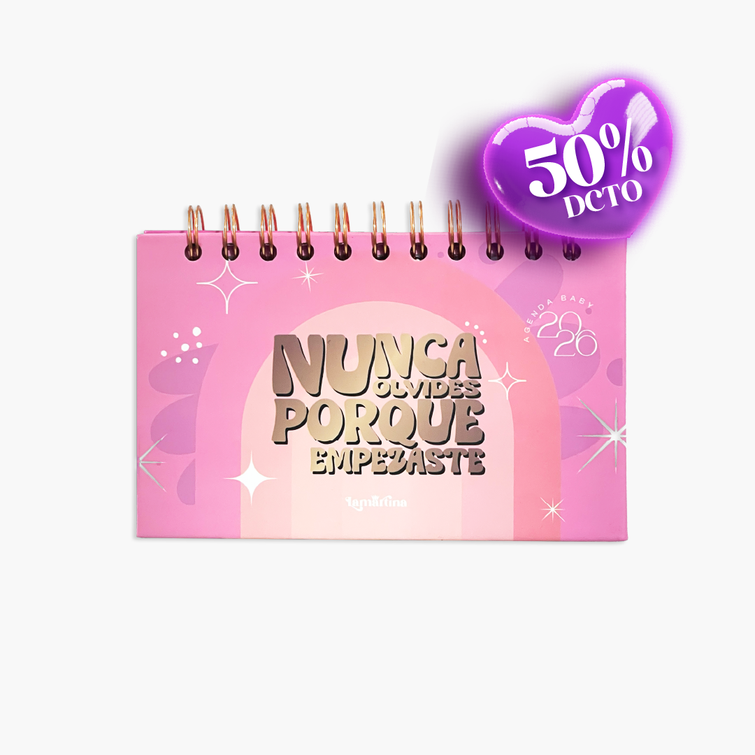 LIBRETA BABY ROSA