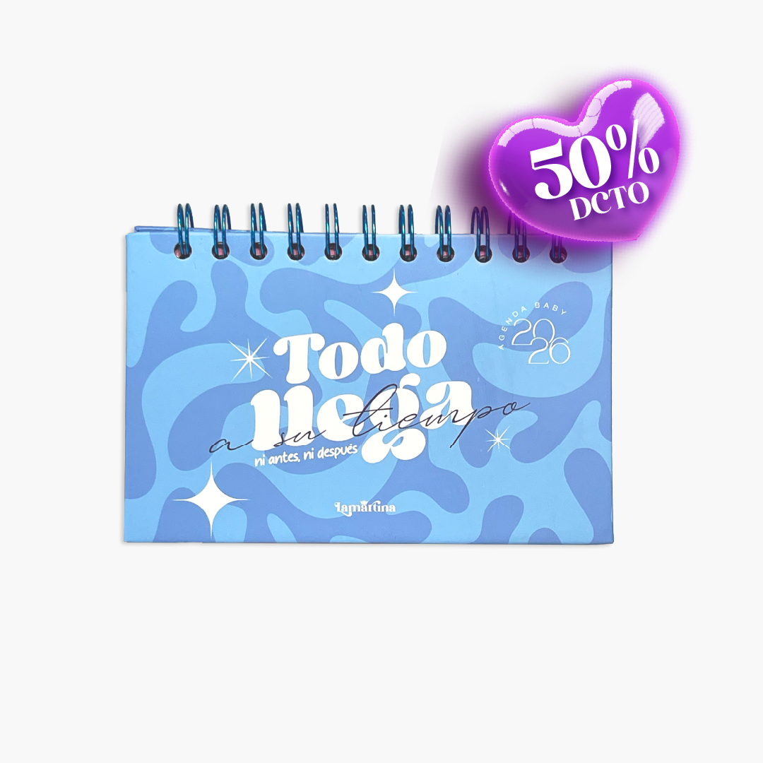 LIBRETA BABY AZUL