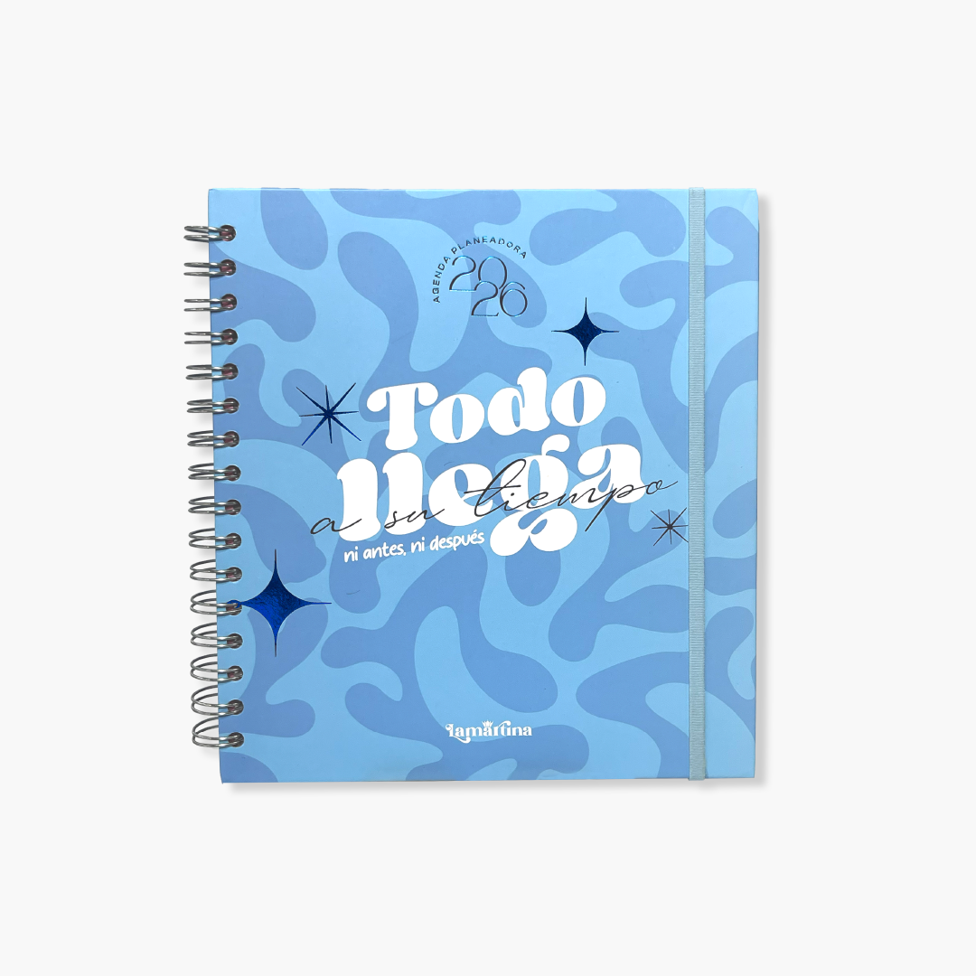 AGENDA PLANEADORA 2026 AZUL