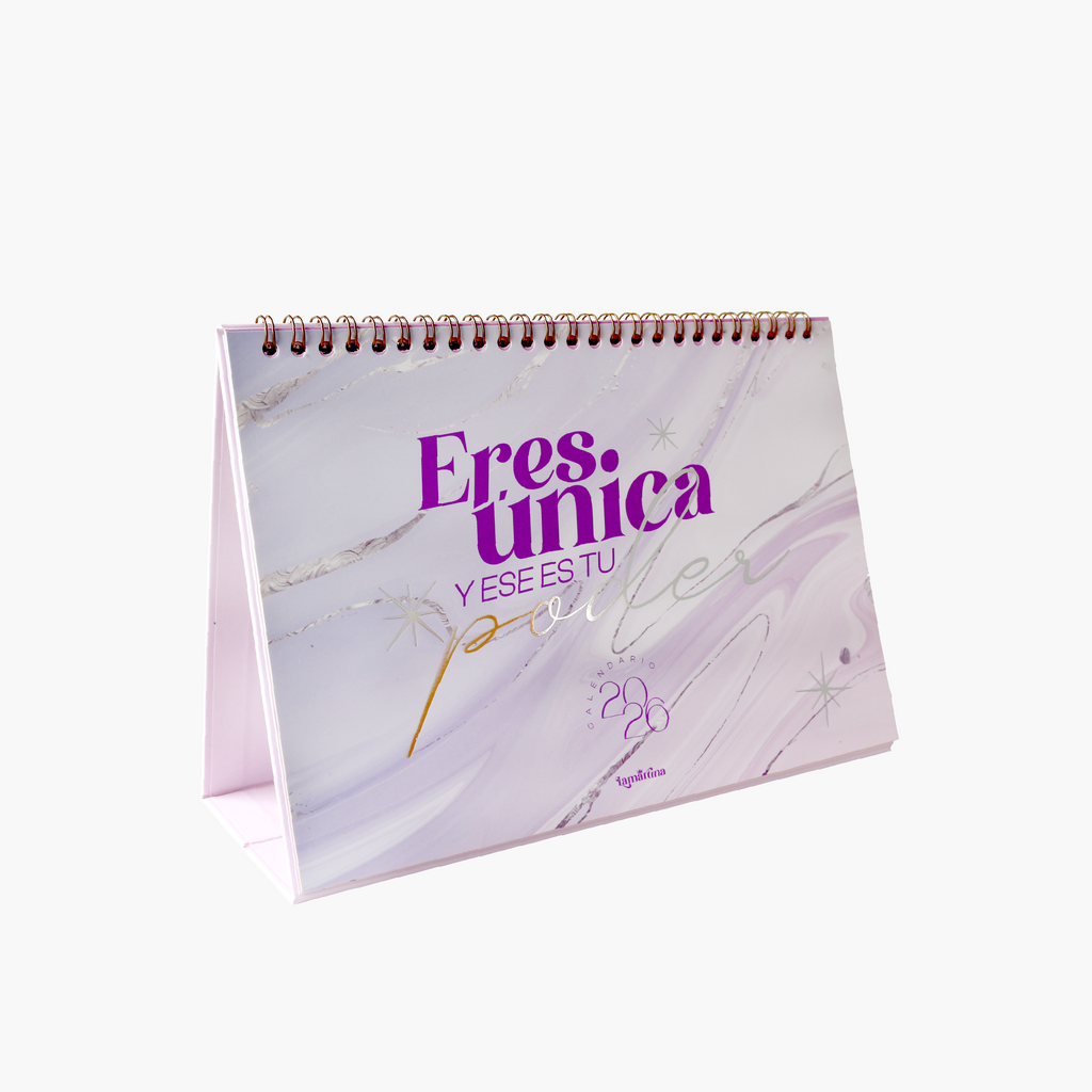 CALENDARIO ESCRITORIO 2026  VIOLETA