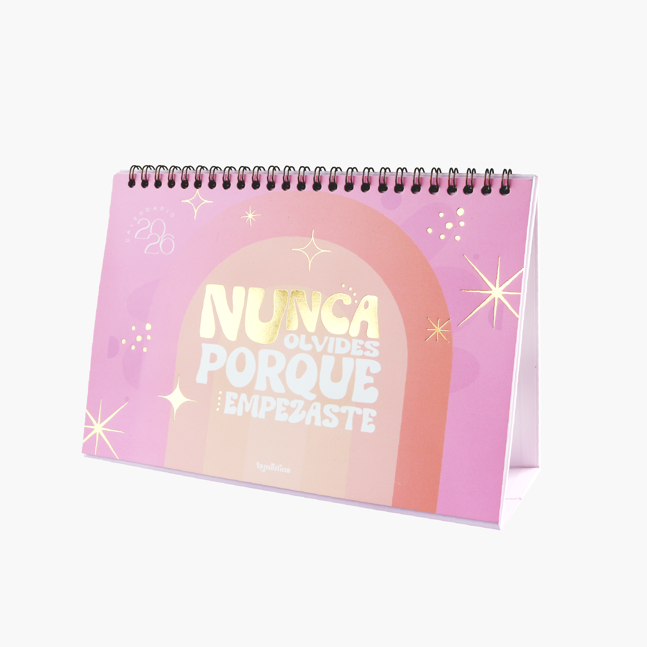 CALENDARIO ESCRITORIO 2026 ARCOIRIS