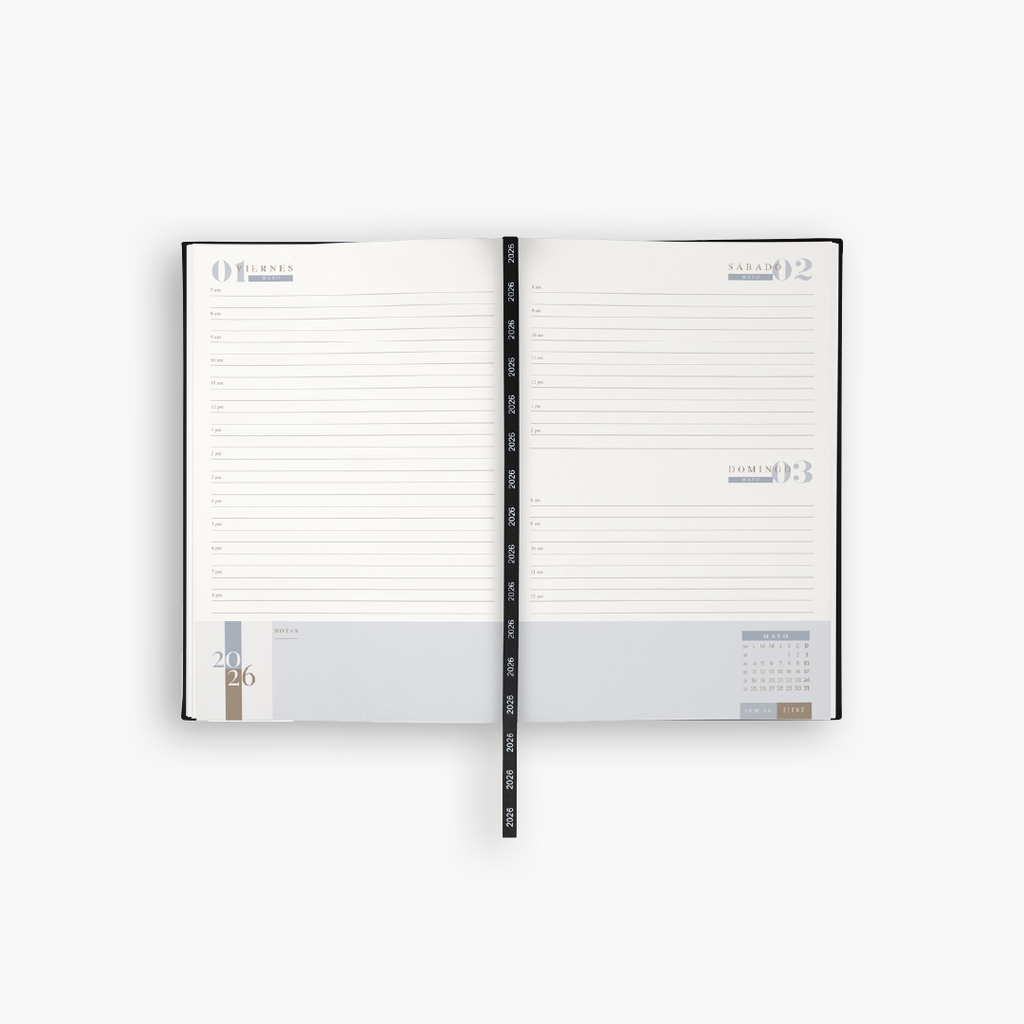 AGENDA DIARIA CLASICA 2026