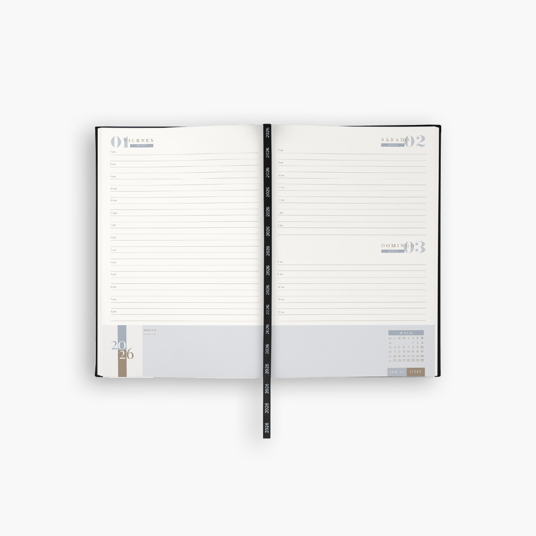 AGENDA DIARIA CLASICA 2026