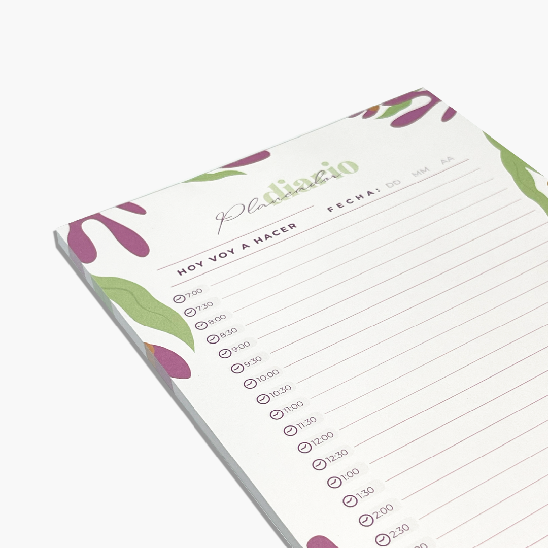 CHECKLIST DIARIO FLORAL