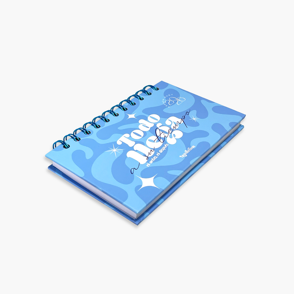 LIBRETA BABY AZUL